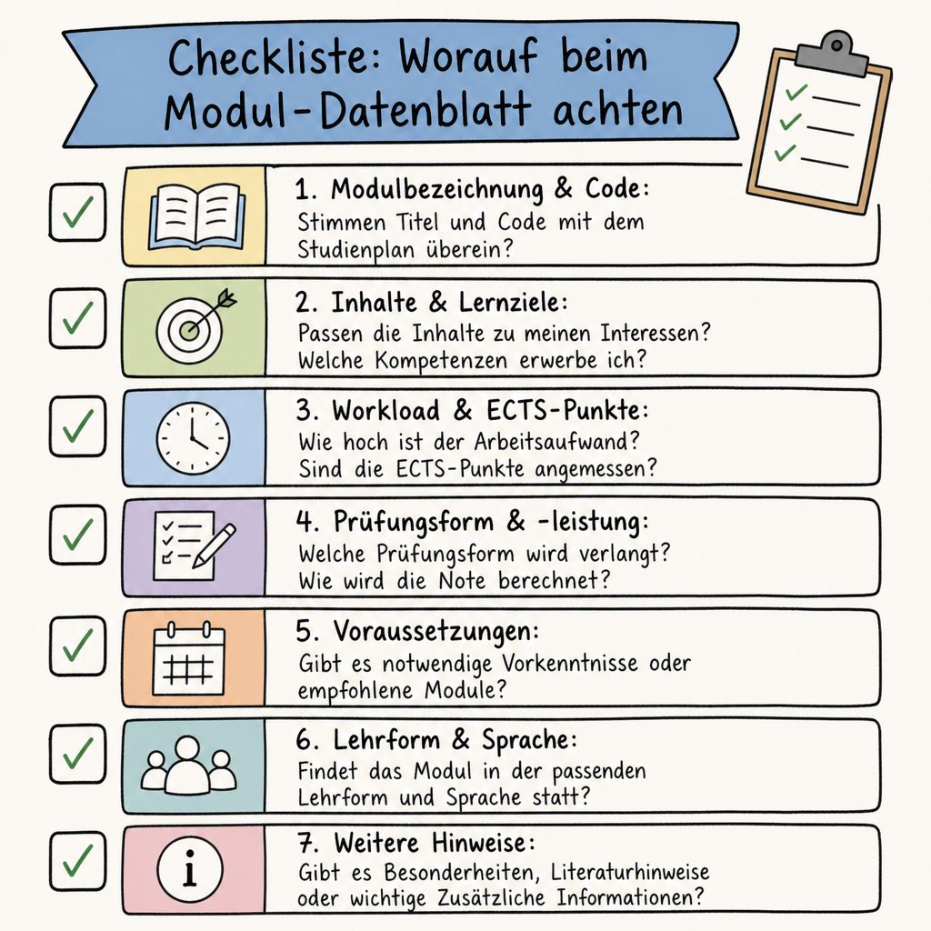 Checkliste: Worauf man beim Modul-Datenblatt achten sollte