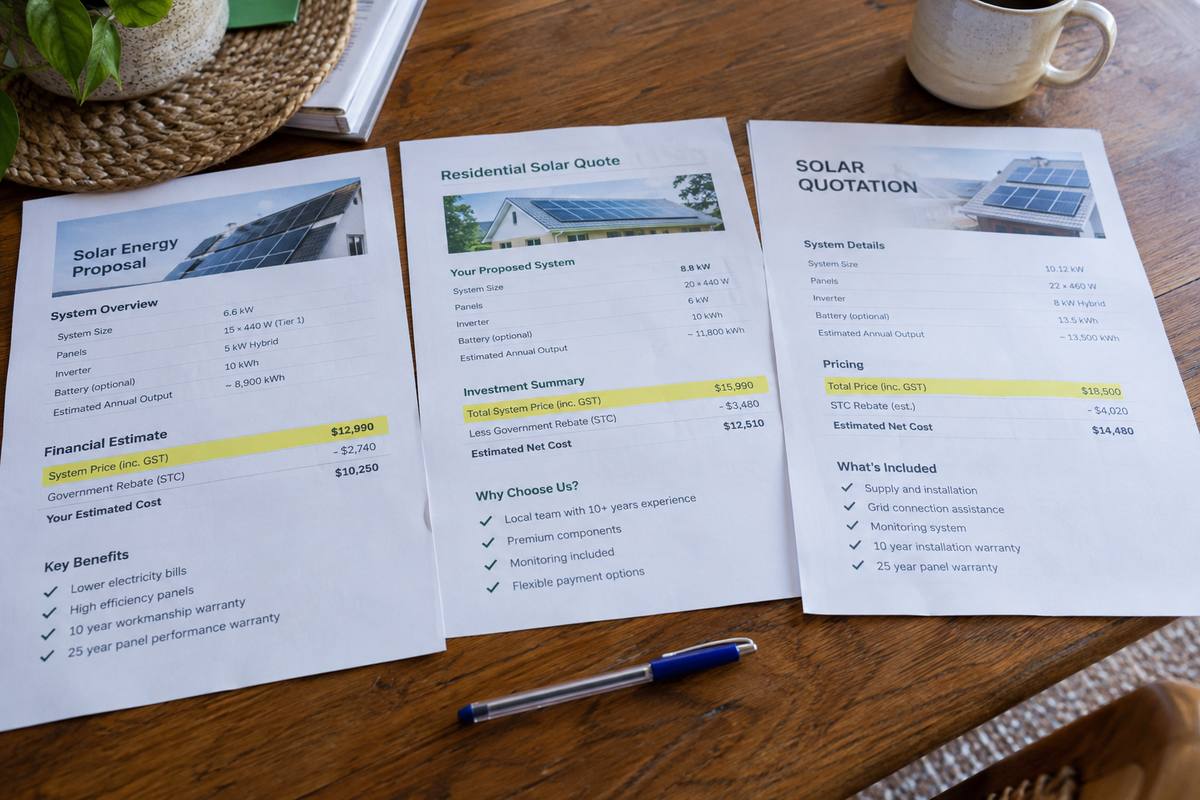 Photovoltaik Angebote vergleichen: Die Checkliste mit 12 Prüfpunkten