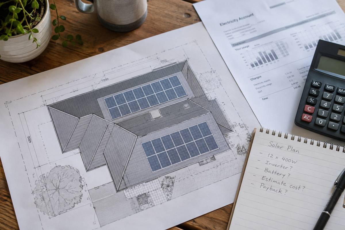 Wie viel kWp brauche ich? PV-Anlage in drei Schritten richtig dimensionieren