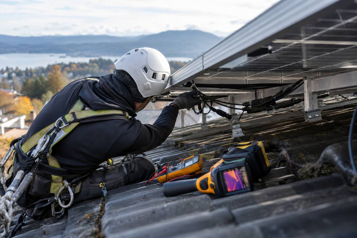 PV-Anlage Wartung: Intervalle, Reinigung und Kosten im Überblick