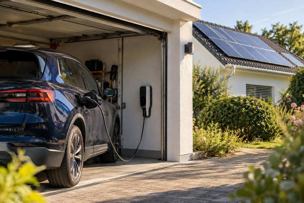 E-Auto mit Solarstrom laden: Wallbox, PV-Überschussladen und was es bringt
