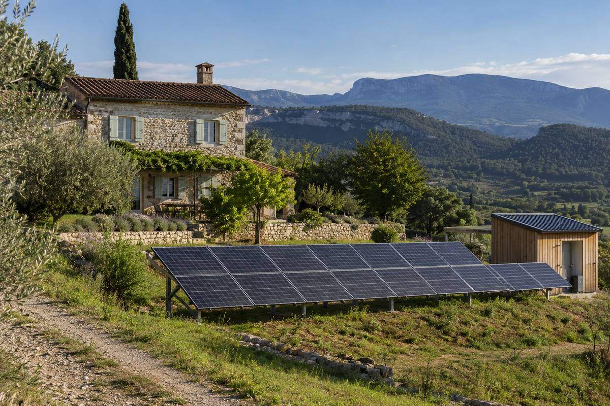 Placas solares aisladas para una casa de campo: diseño off grid paso a paso y precios